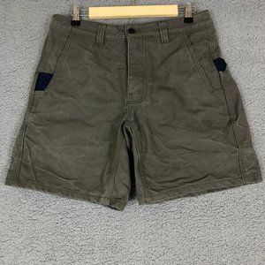 Edgevale Cordura Cargo Shorts Men's 32 Heavy Duty Duck Cotton Outdoor Camping